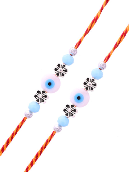 Set of 2 Evil Eye Rakhis