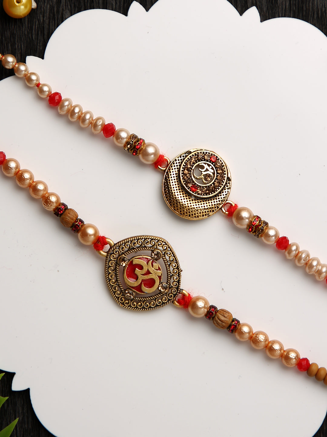 Shri Ram & Rudraksh Set of 2 Rakhi