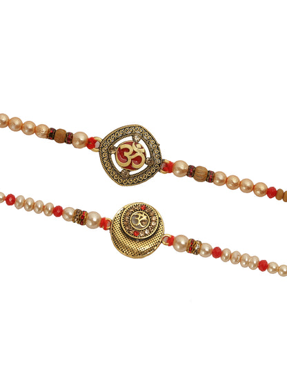 Shri Ram & Rudraksh Set of 2 Rakhi