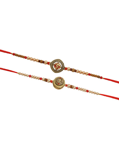 Shri Ram & Rudraksh Set of 2 Rakhi