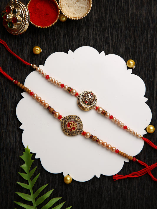 Shri Ram & Rudraksh Set of 2 Rakhi