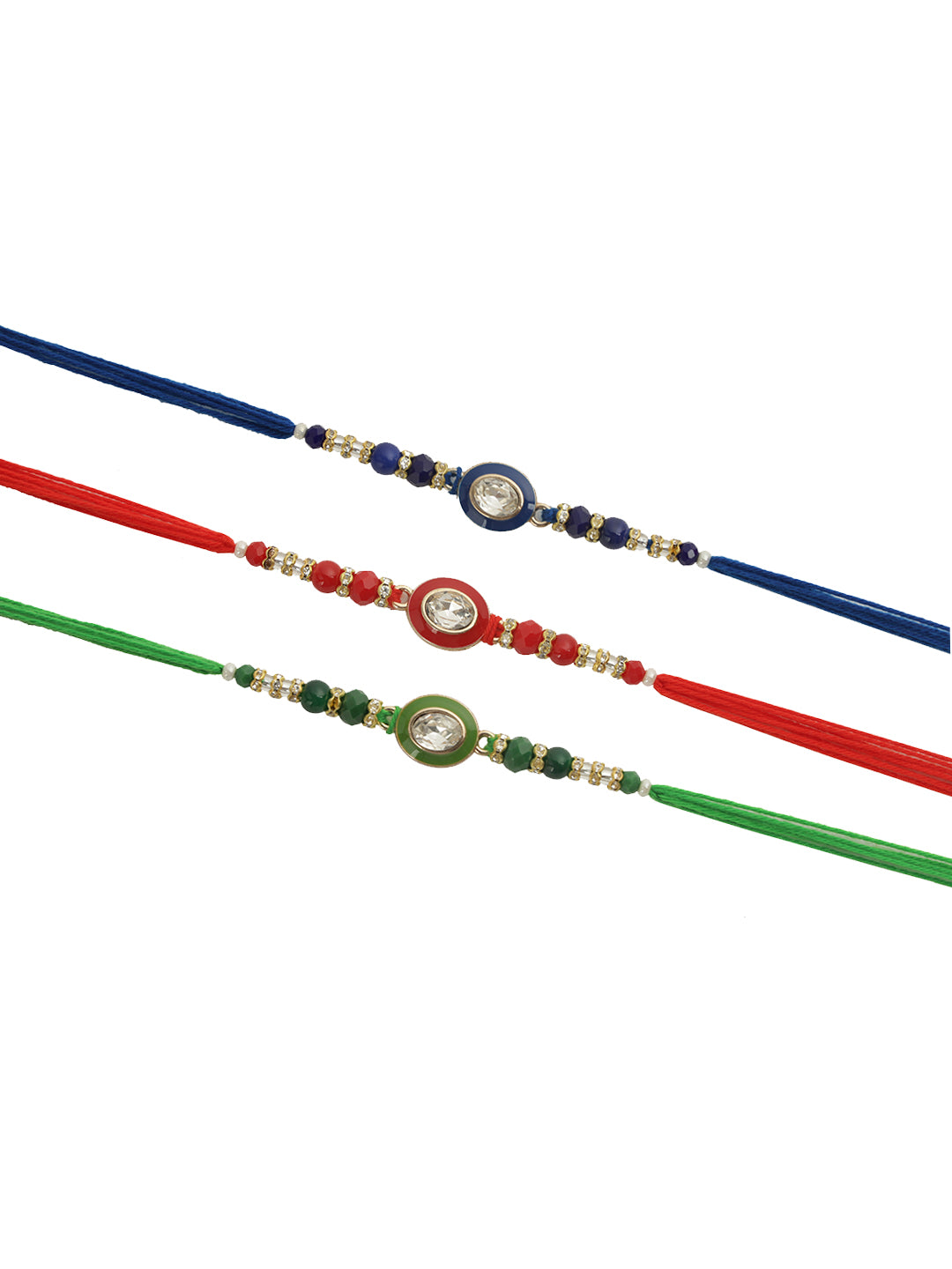 Set of 3 Stoned Rakhi