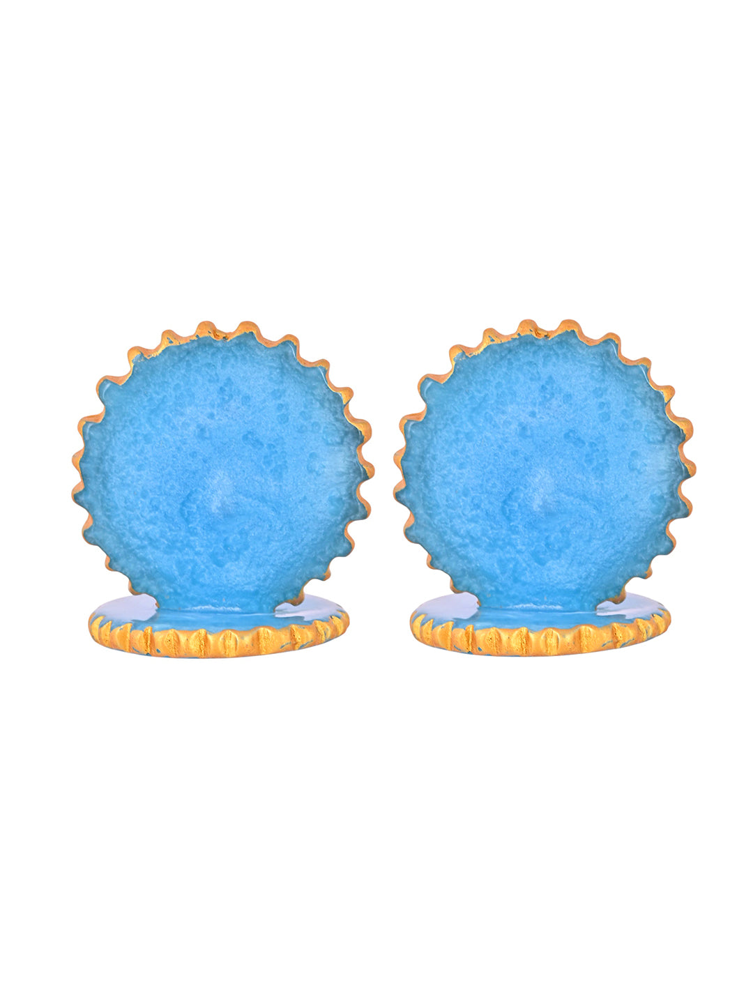 Set of 2 Blue Ganesha Showpiece