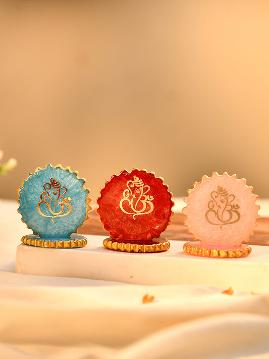 Set of 3 Ganesha Decorative Showpieces