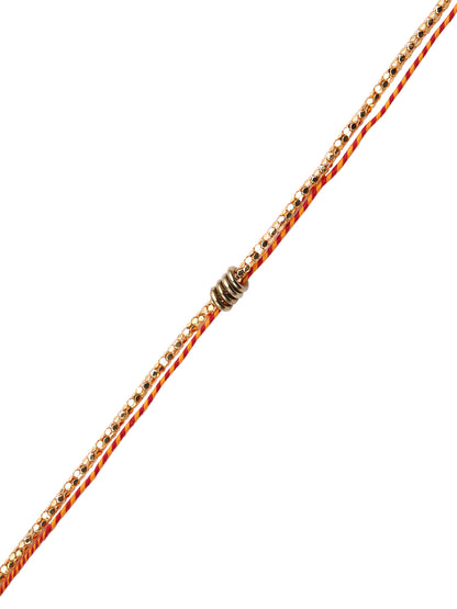 Twisted Ring Mauli Thread Rakhi
