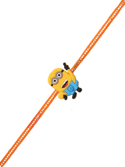 Lovely Yellow Minion Kids Rakhi