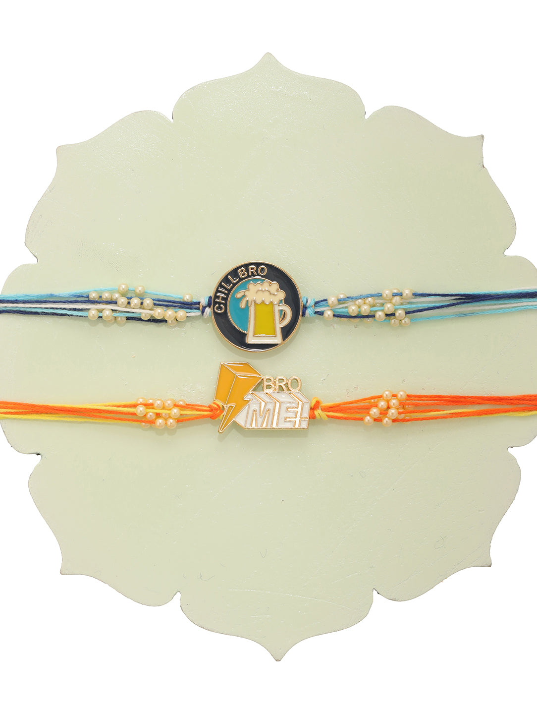 Premium Multi Rakhi with Celebration Chocolate - Raksha Bandhan Gift Set for Brother