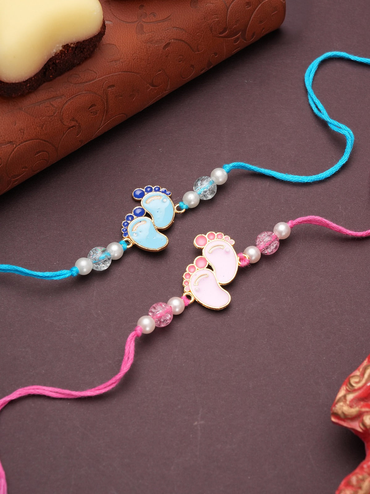 Premium Multi Rakhi with Celebration Chocolate - Raksha Bandhan Gift Set for Brother