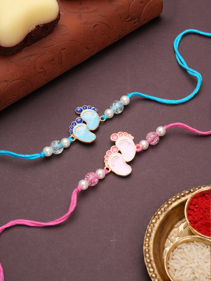 Premium Multi Rakhi with Celebration Chocolate - Raksha Bandhan Gift Set for Brother