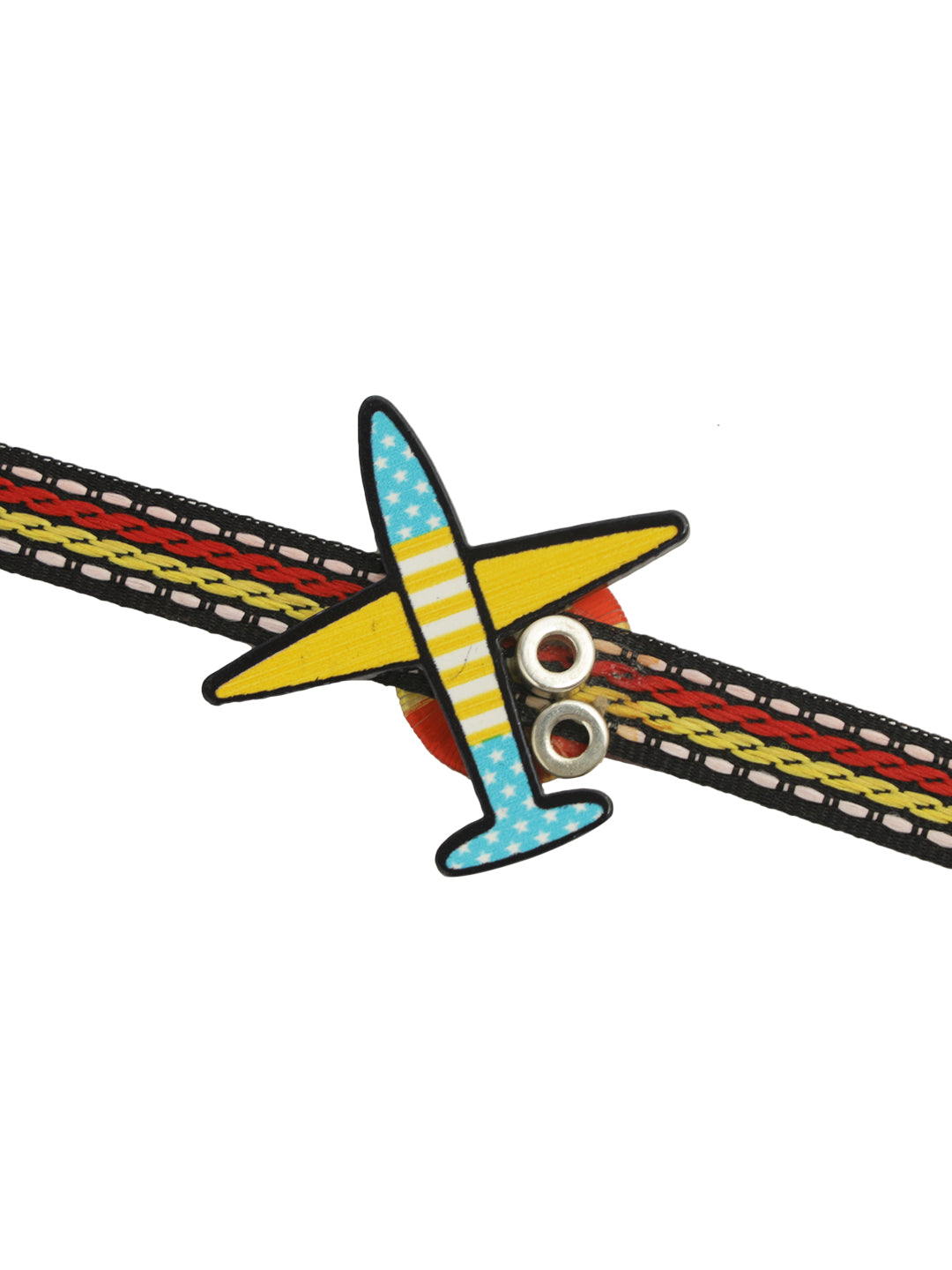 Blue & Yellow Aeroplane Rakhi