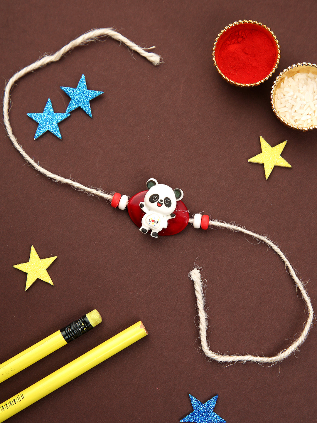 Cute Panda Cartoon Rakhi