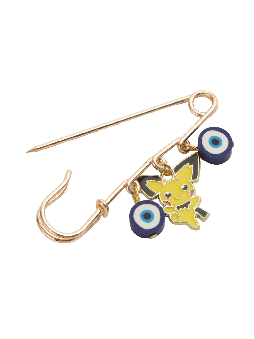 Pokemon & Blue Evil Eye Charms Rakhi for New Born