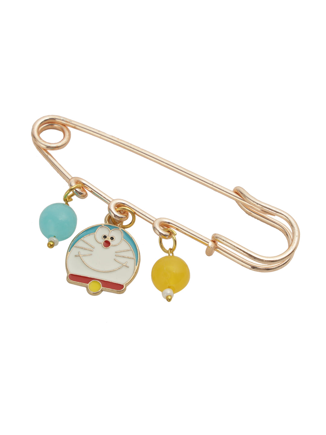 Doraemon Yellow & Blue Charm Rakhi for New Born