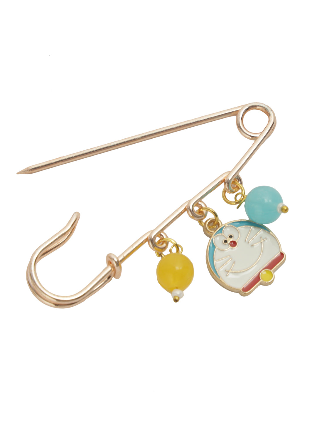 Doraemon Yellow & Blue Charm Rakhi for New Born