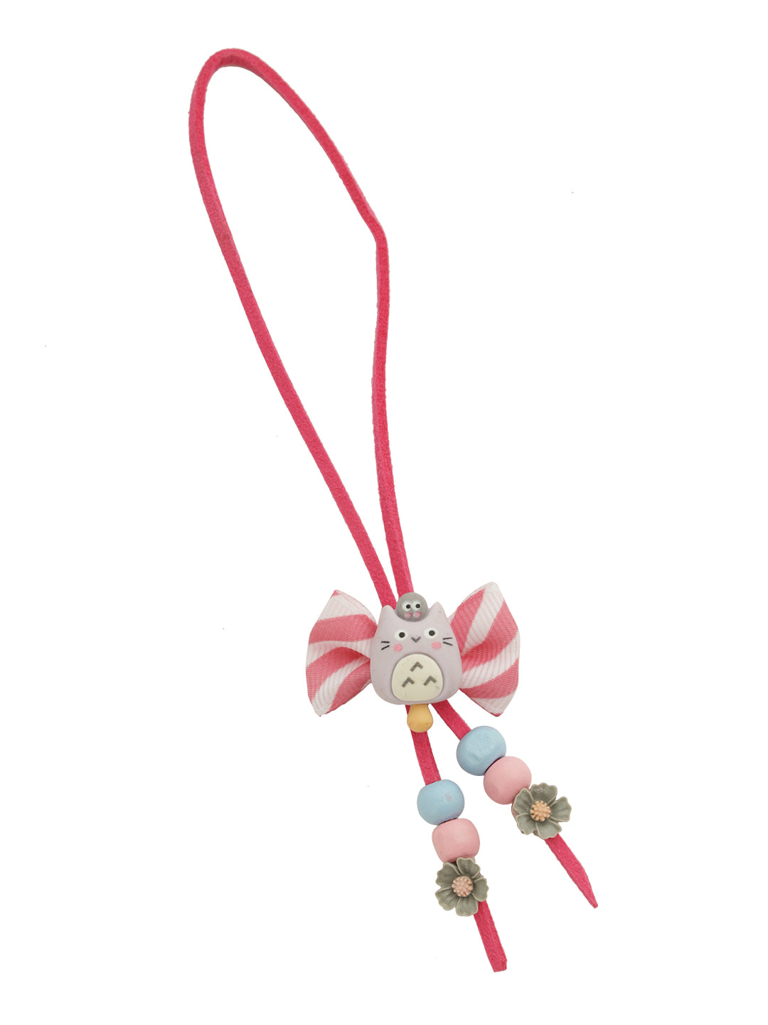 Bow with Cat and Beads Rakhi