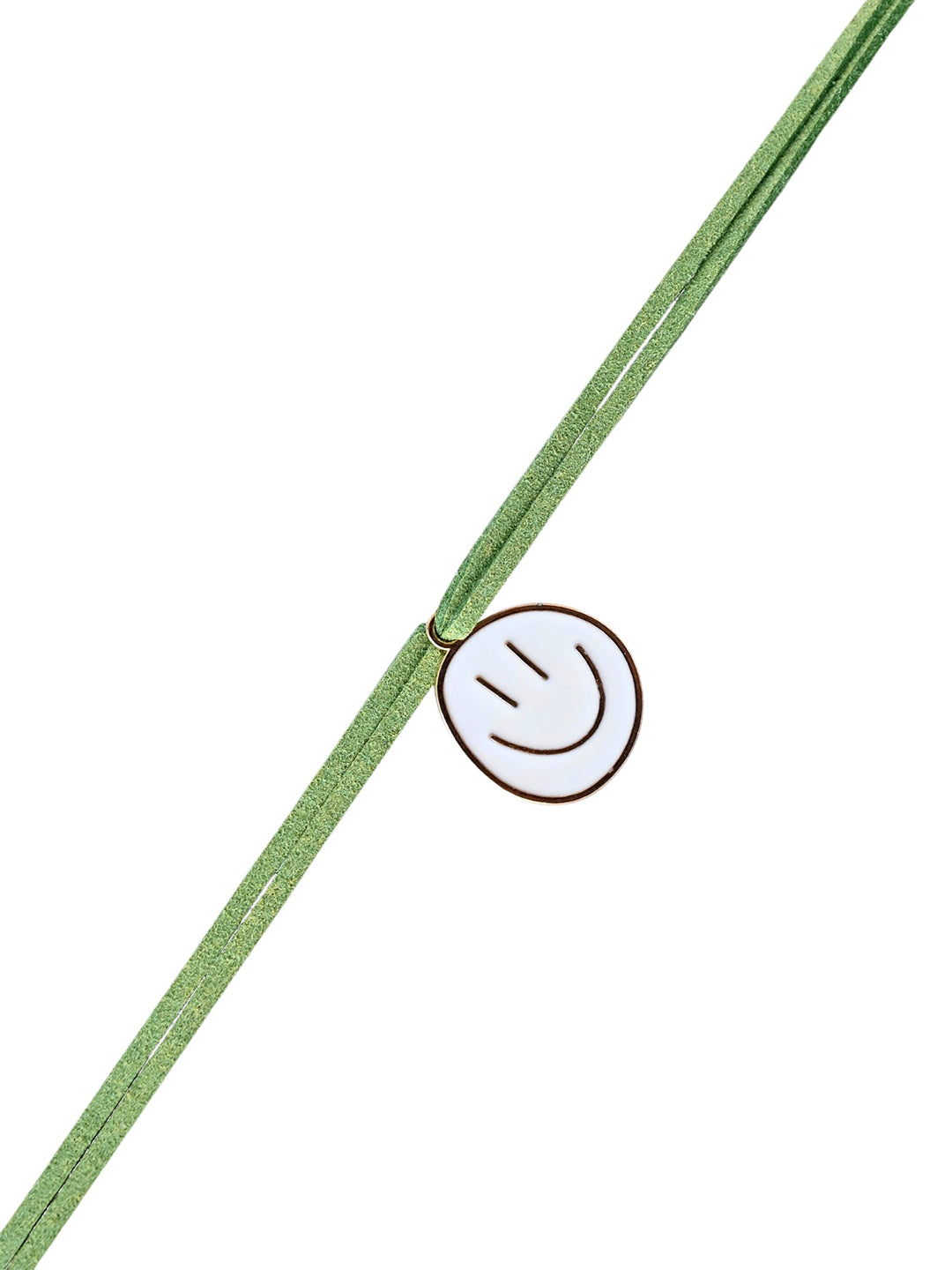 Smiley Face Rakhi for Kids with Green Thread