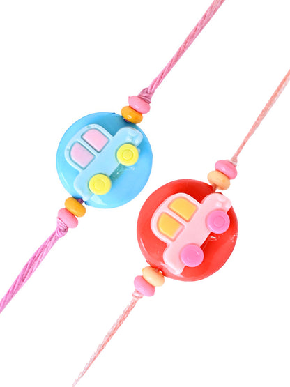 Color Pop Candy Rakhi Set of 2 for Kids