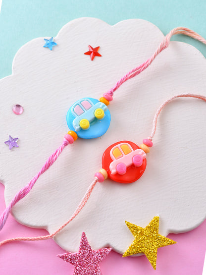 Color Pop Candy Rakhi Set of 2 for Kids