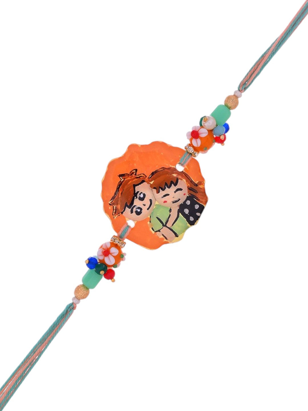 Hand-Painted Sibling Rakhi