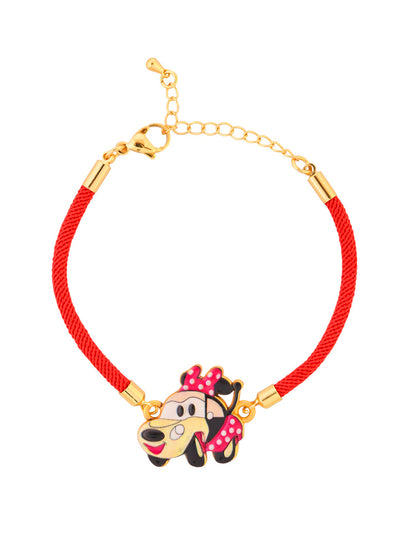 Minnie Car Kids Bracelet Rakhi