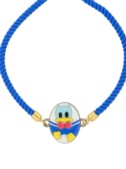 Joyful Donald Duck Kids Bracelet Rakhi