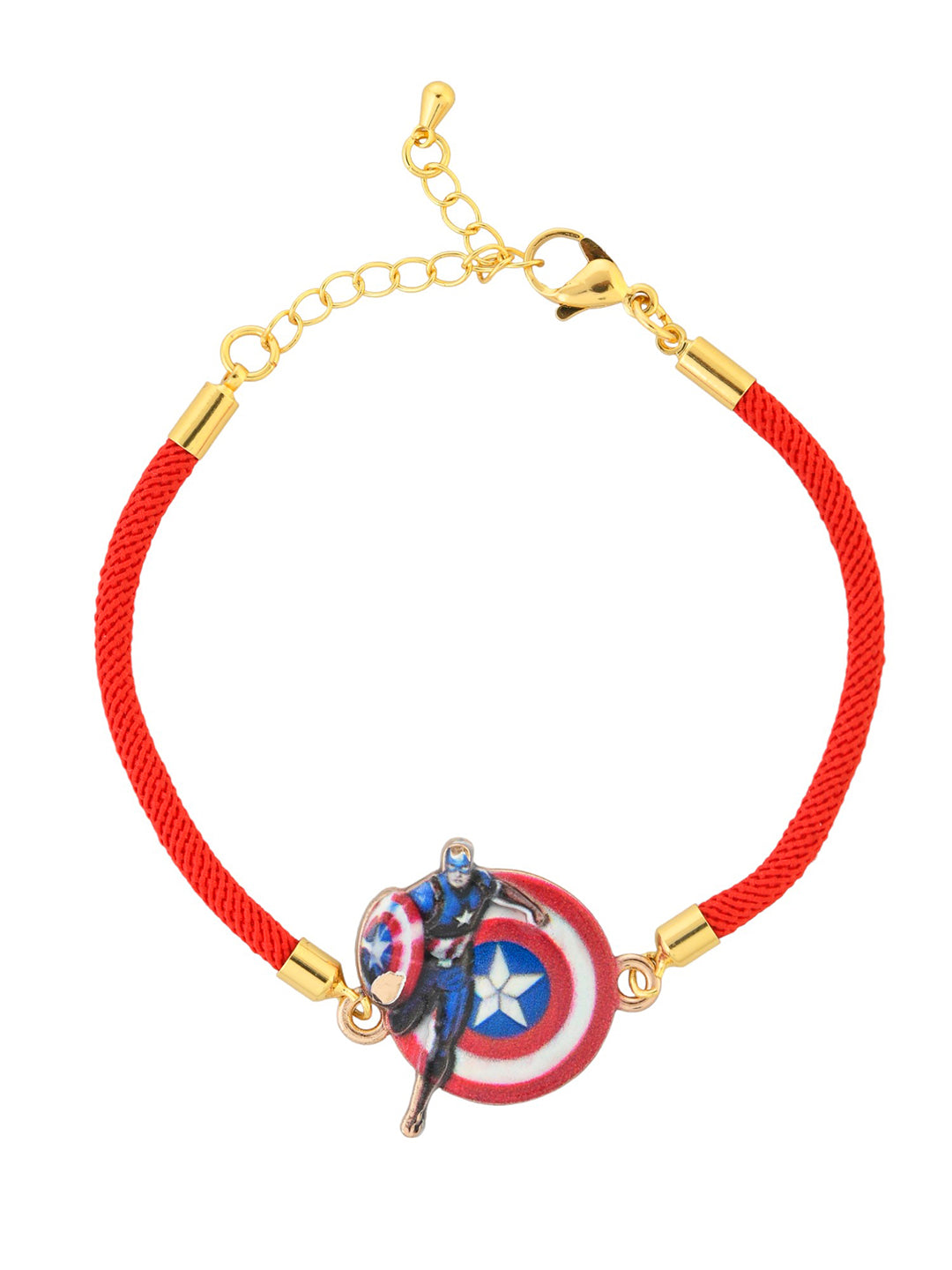 Captain America Superhero Kids Bracelet Rakhi