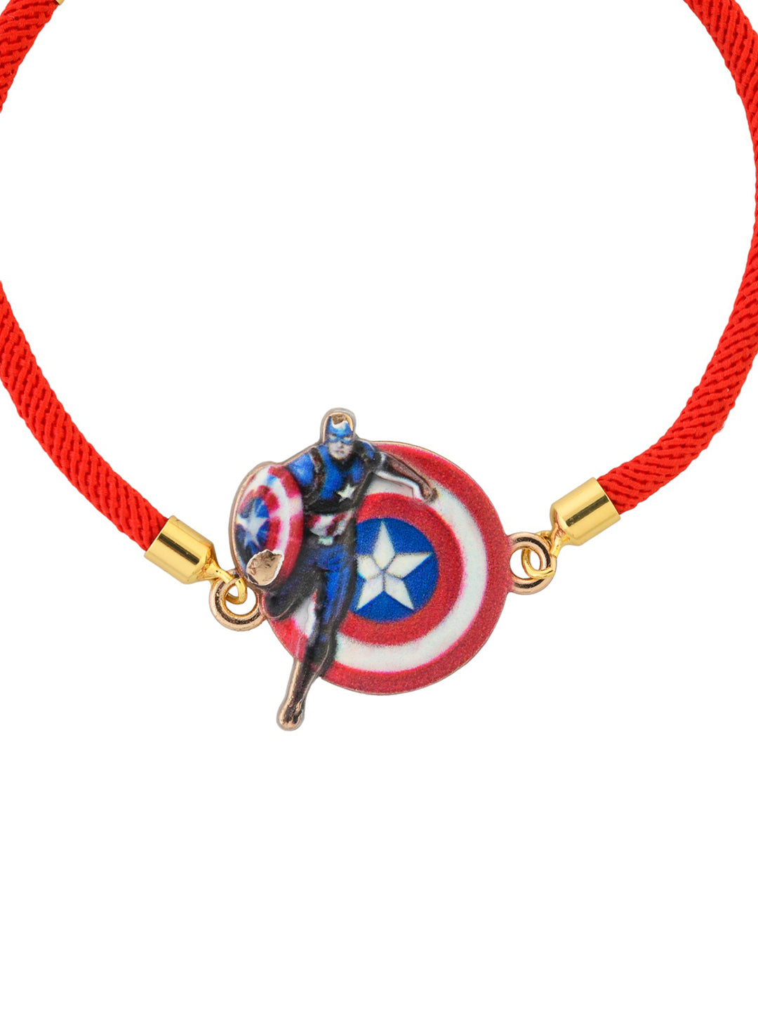 Captain America Superhero Kids Bracelet Rakhi