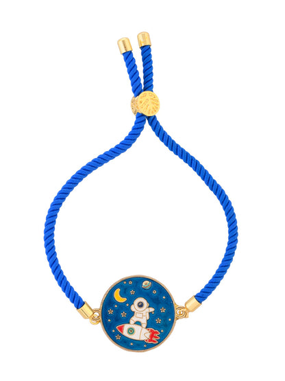 Astronaut Space Adventure Kids Bracelet Rakhi