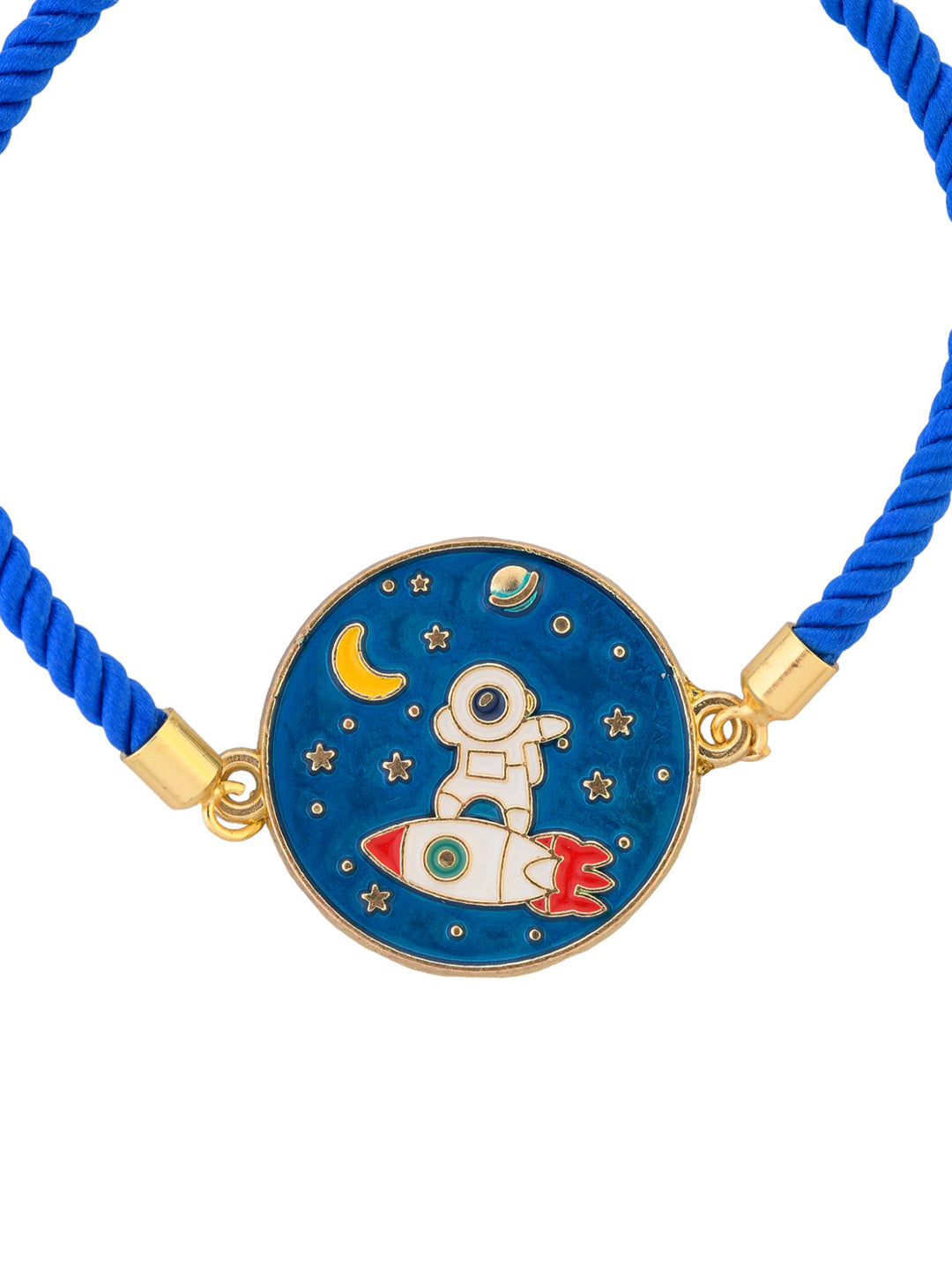 Astronaut Space Adventure Kids Bracelet Rakhi