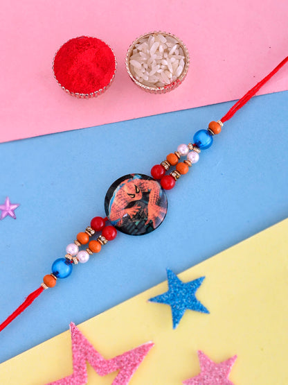 Spiderman Beaded Kids Rakhi