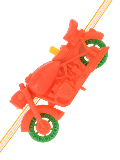 Orange Bike Kids Rakhi