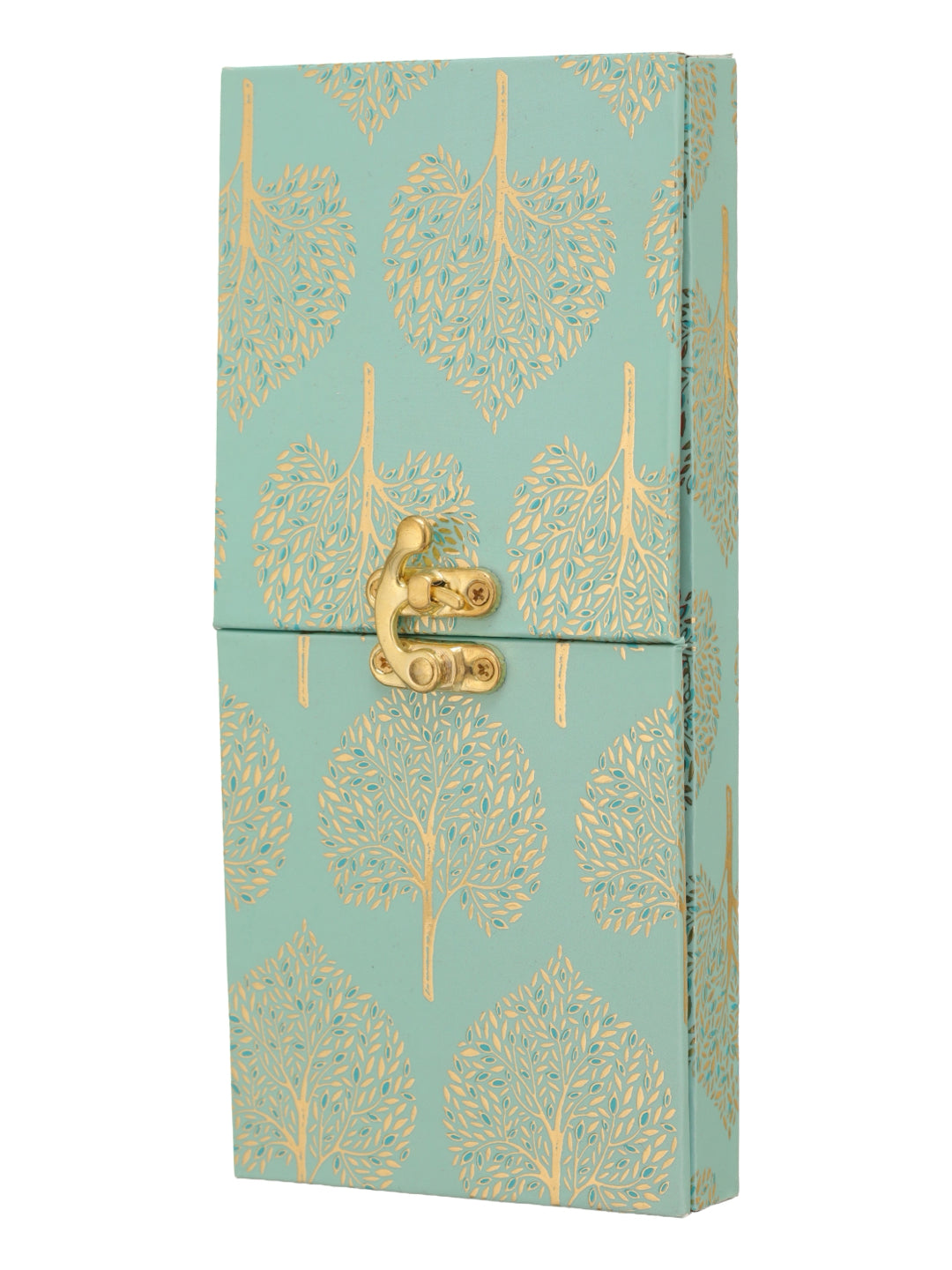 Green and Gold Bhaiya Bhabhi Rakhi with Sweet Box