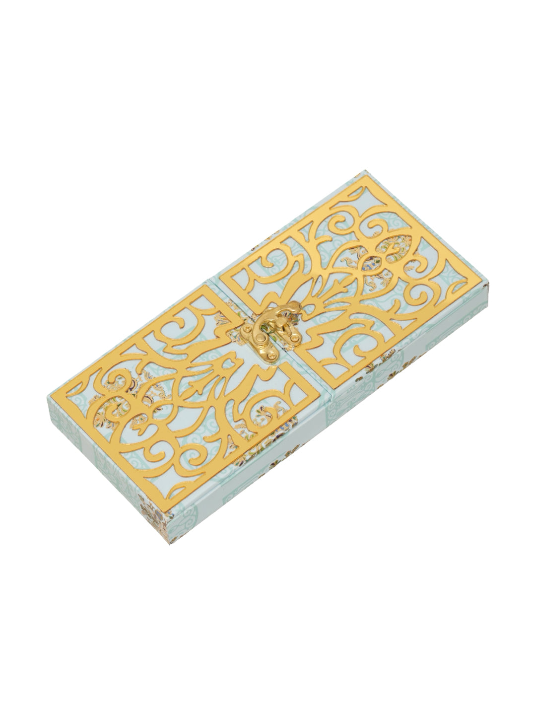 Purple Elegant Bhaiya Bhabhi Rakhi with Sweet Box