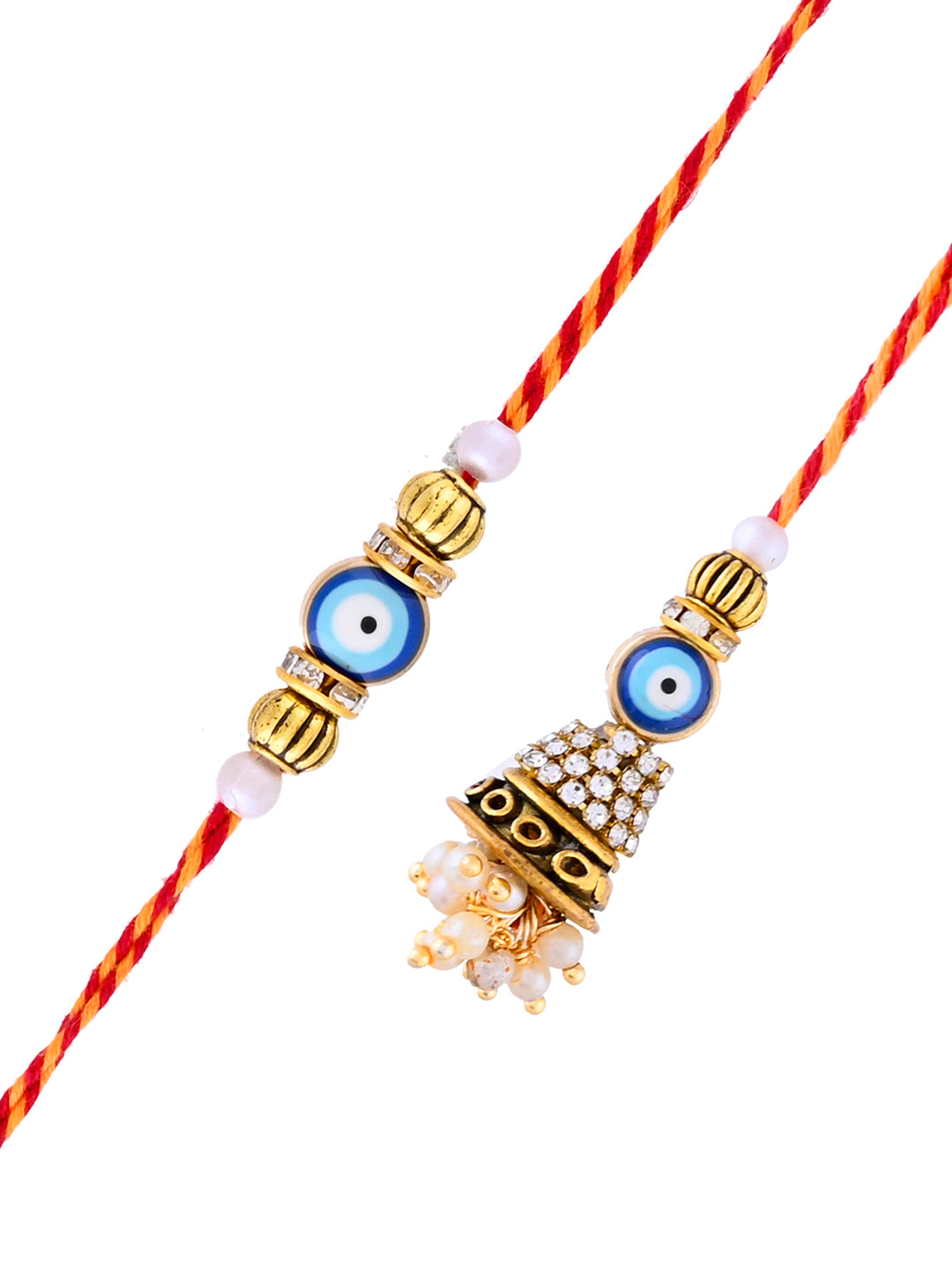 Evil Eye and Jhumki Bhaiya Bhabhi Rakhi Set