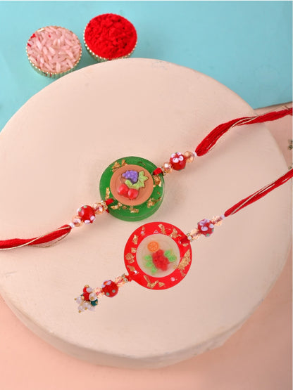 Fruit-Themed Bhaiya Bhabhi Rakhi