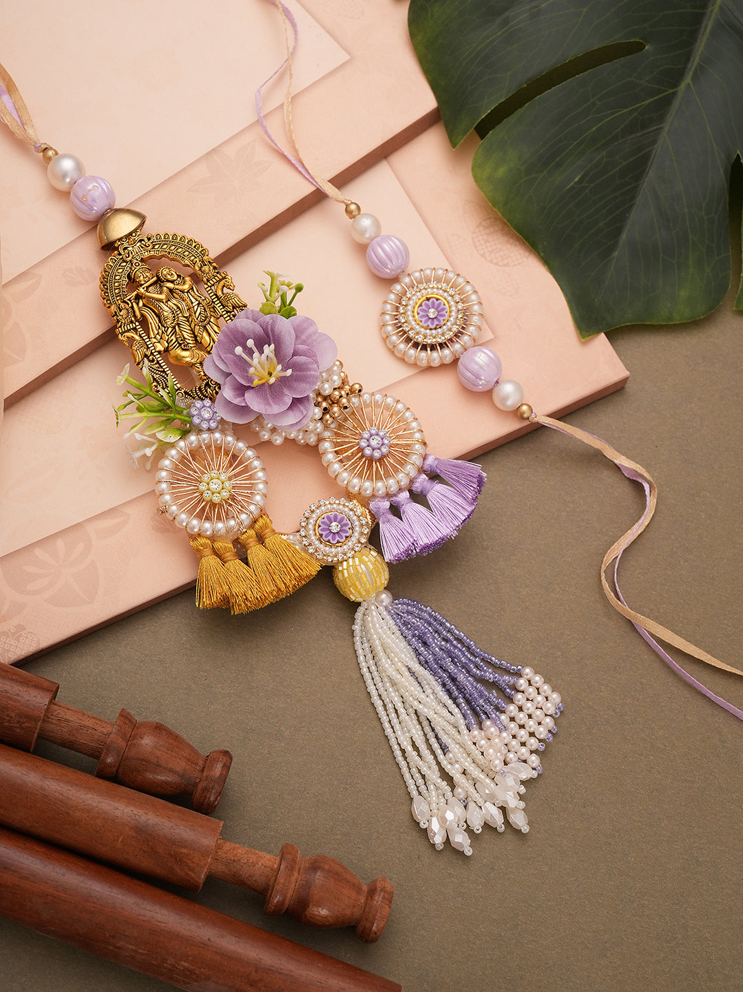 Traditional Elegance Bhaiya Bhabhi Rakhi