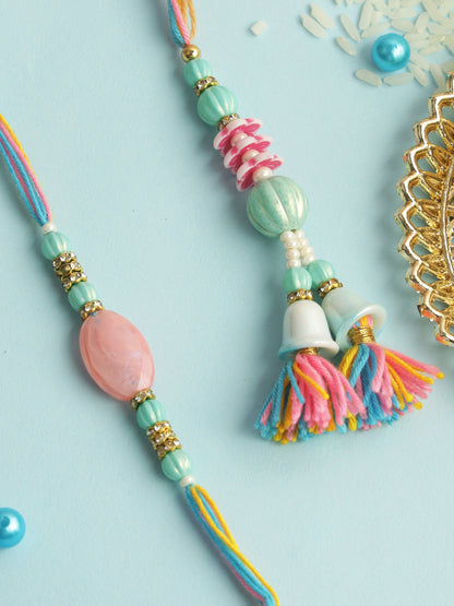 Pastel Tassel Bhaiya Bhabhi Rakhi