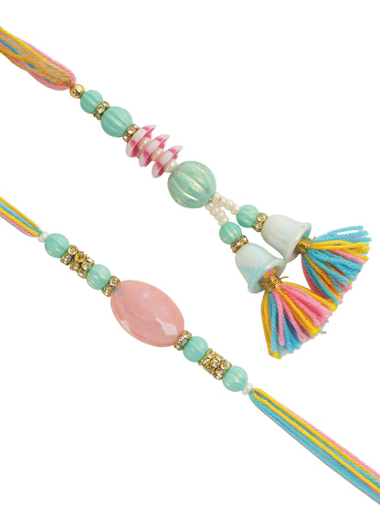 Pastel Tassel Bhaiya Bhabhi Rakhi