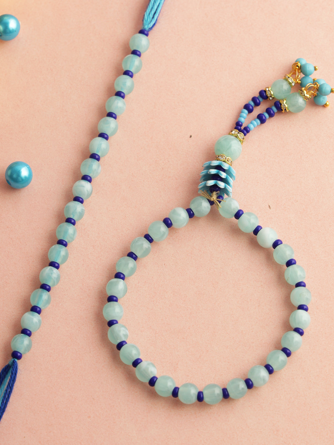 Aqua Beads Bhaiya Bhabhi Rakhi