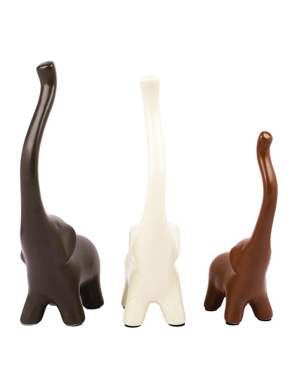 Set of 3 Elephant Showpieces