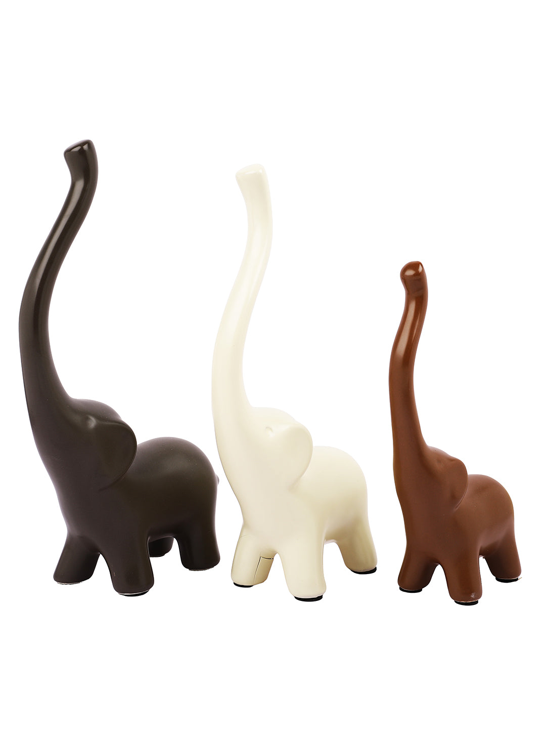 Set of 3 Elephant Showpieces