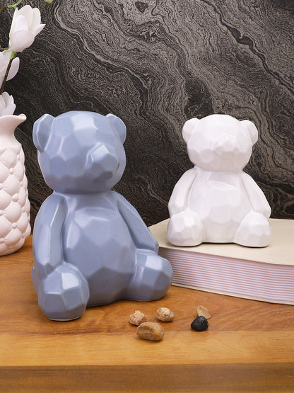 Set of 2 Teddy Bear Showpiece