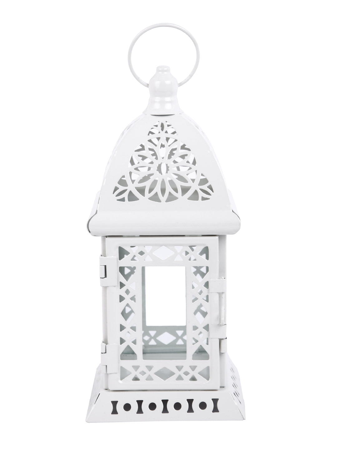White Candle Holder