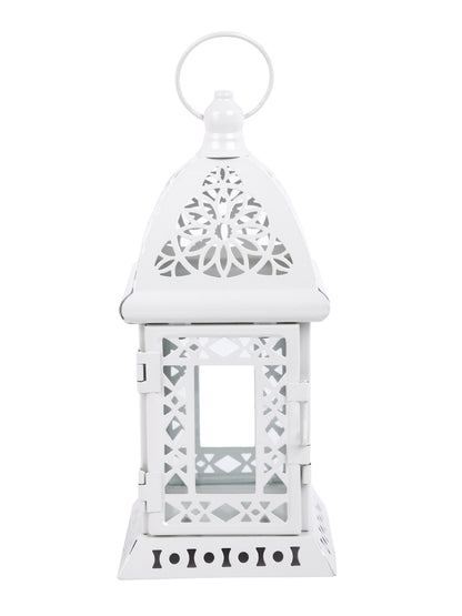 White Candle Holder