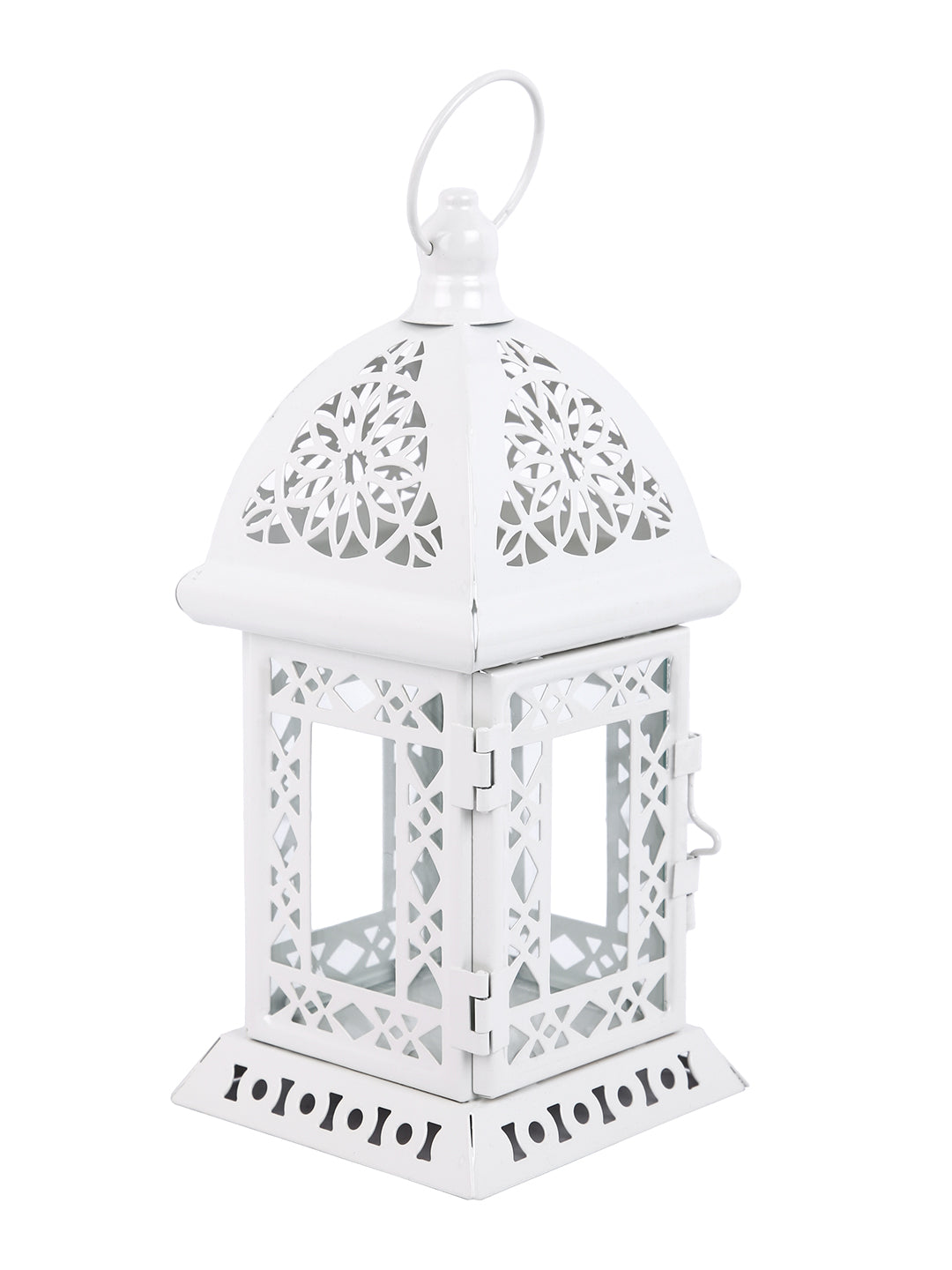 White Candle Holder