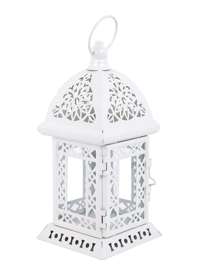 White Candle Holder