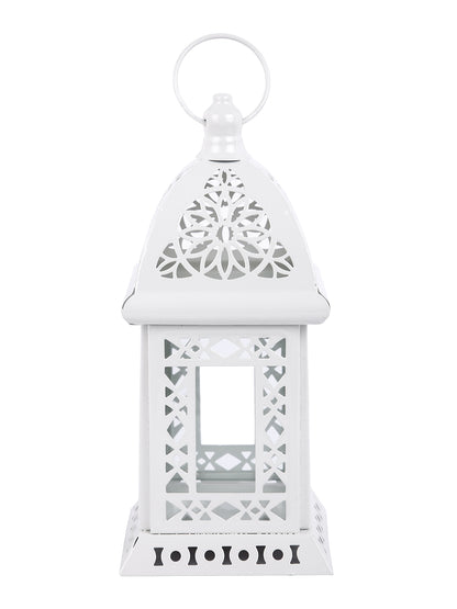 White Candle Holder