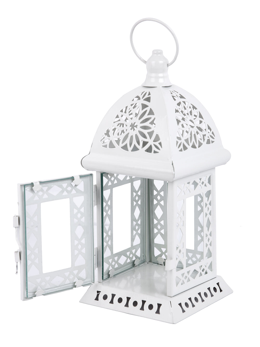 White Candle Holder