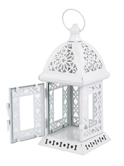 White Candle Holder