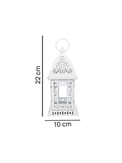 White Candle Holder